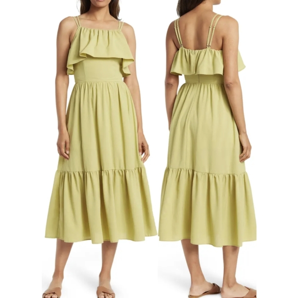 🆕🌿NORDSTROM RUFFLE DRESS🌿 - Picture 9 of 9